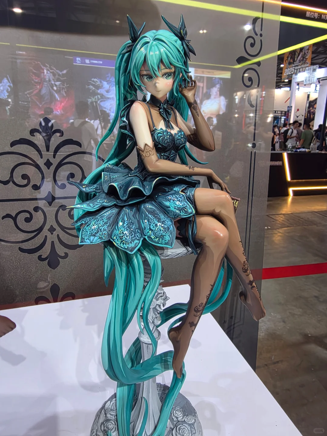 wf展会，漫画色初音未来