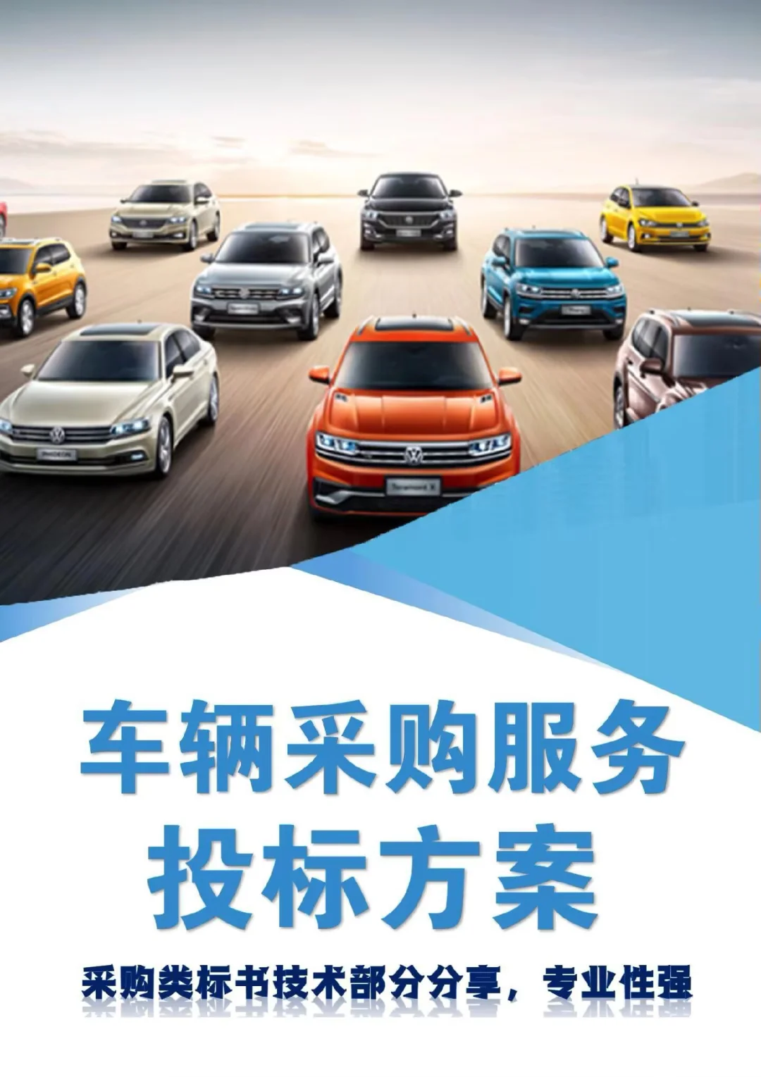 车辆采购服务投标方案，专业性强，逻辑清晰