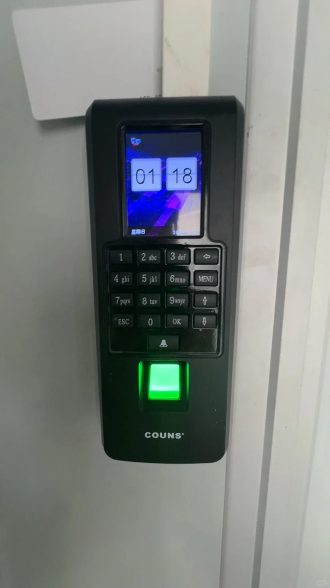 高优COUNSF371指纹门禁机门禁系统说明书