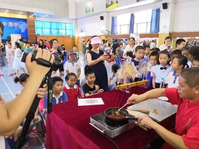 深圳糖画，糖画传承人亲自上门活动自。