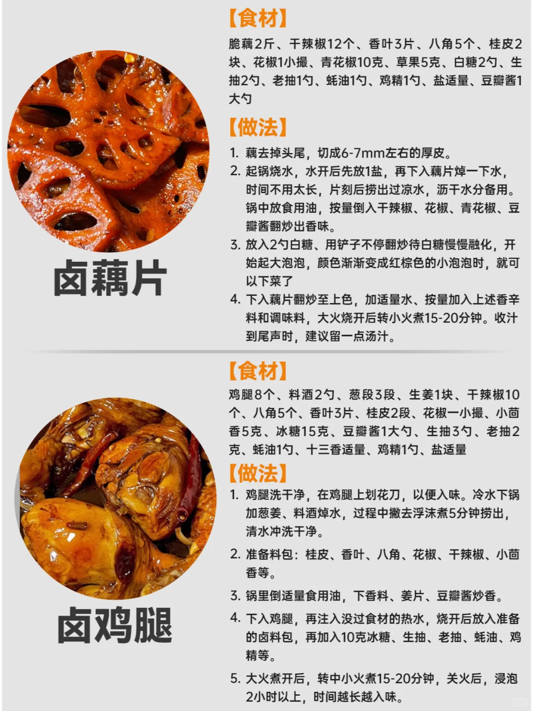 万能秘制卤味配方㊙️小白也能轻松复刻?