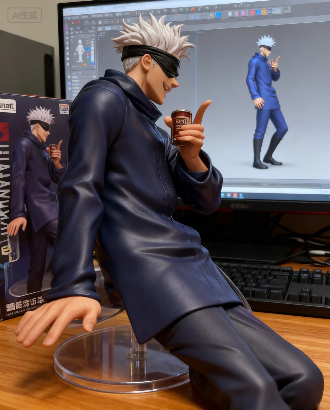 好帅！AI居然满足了我的如此大胆包天到幻想