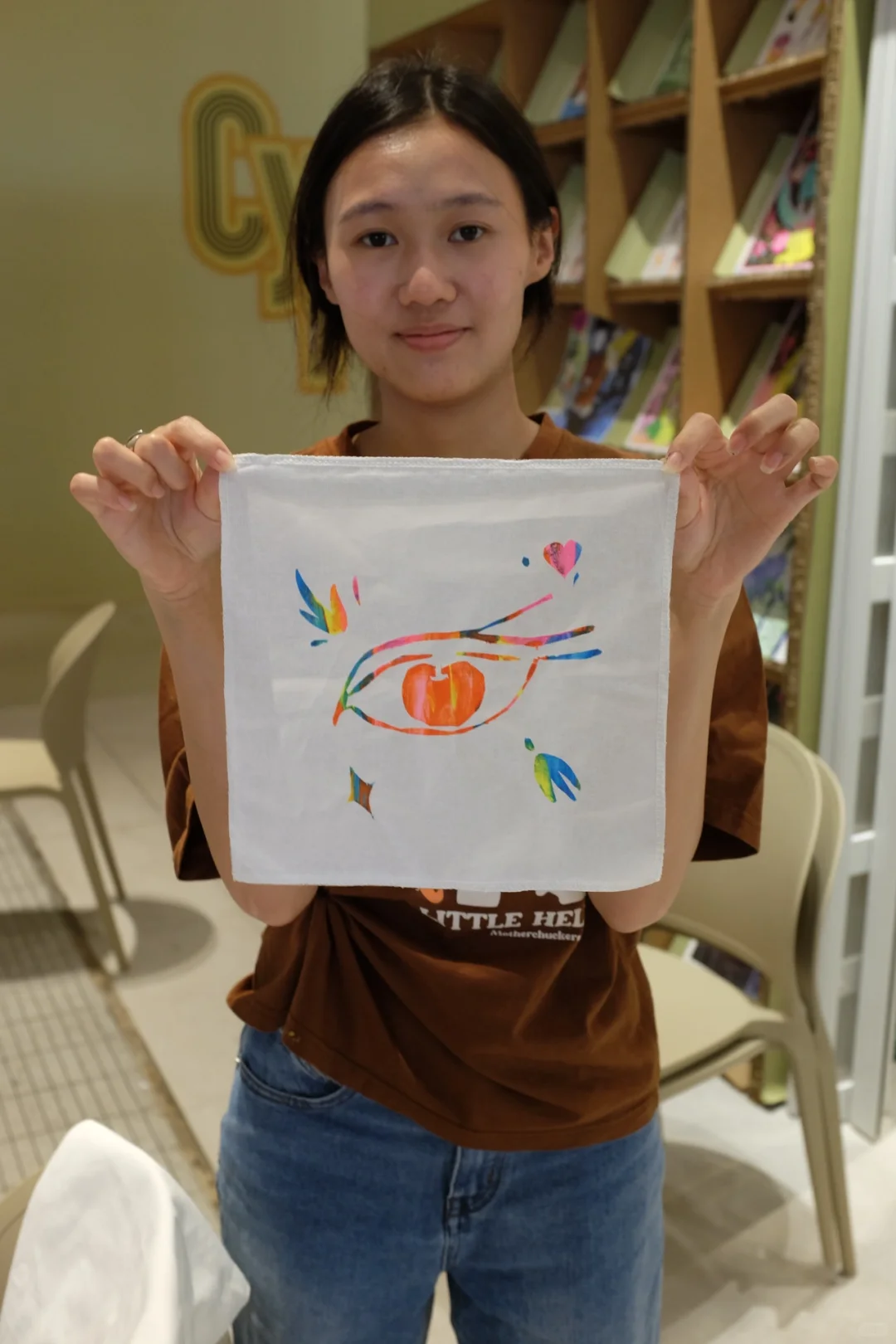 今年夏天我又办了一次丝网印刷workshop