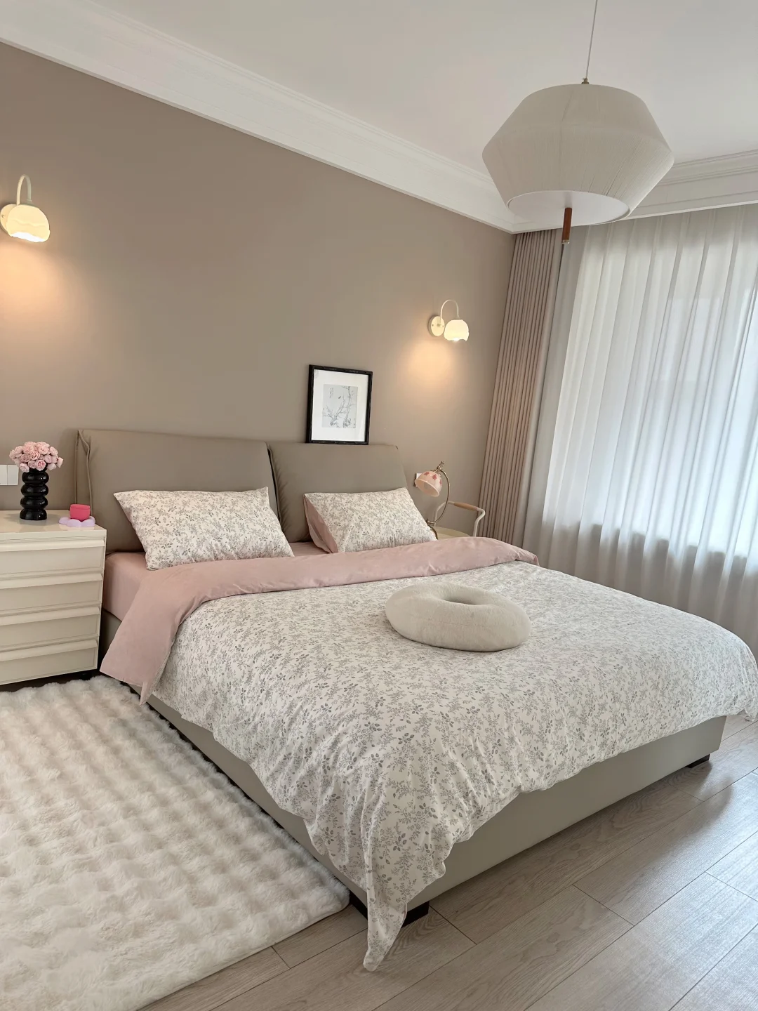 一个干净的卧室真的太治愈了~