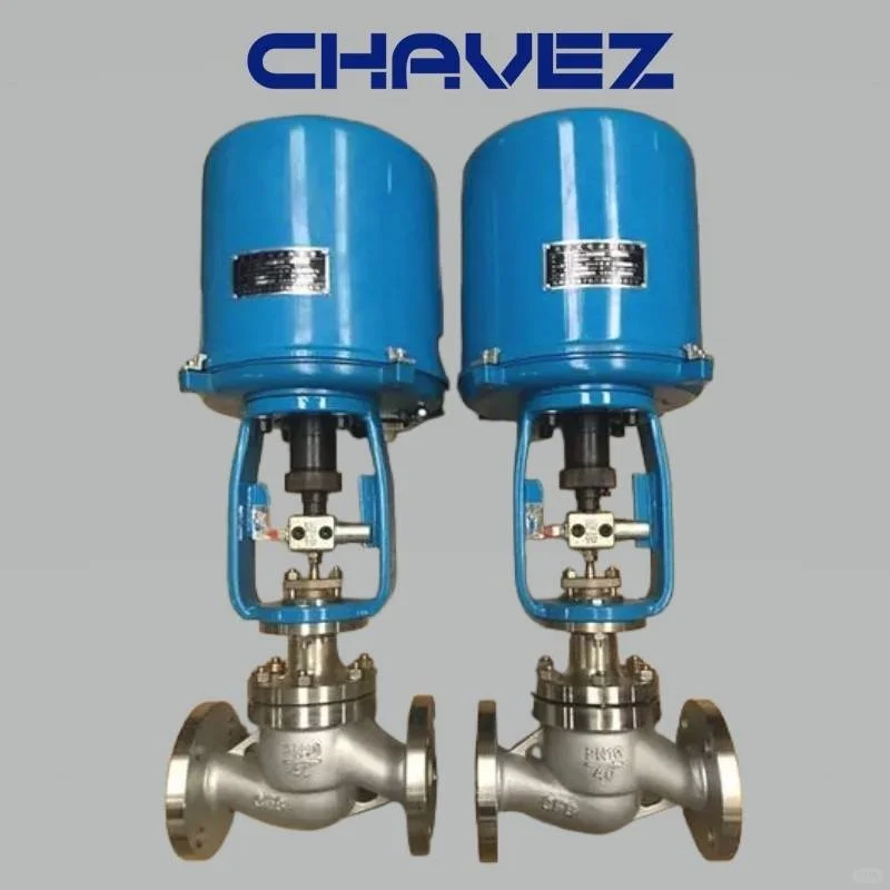 气动高压角型调节阀