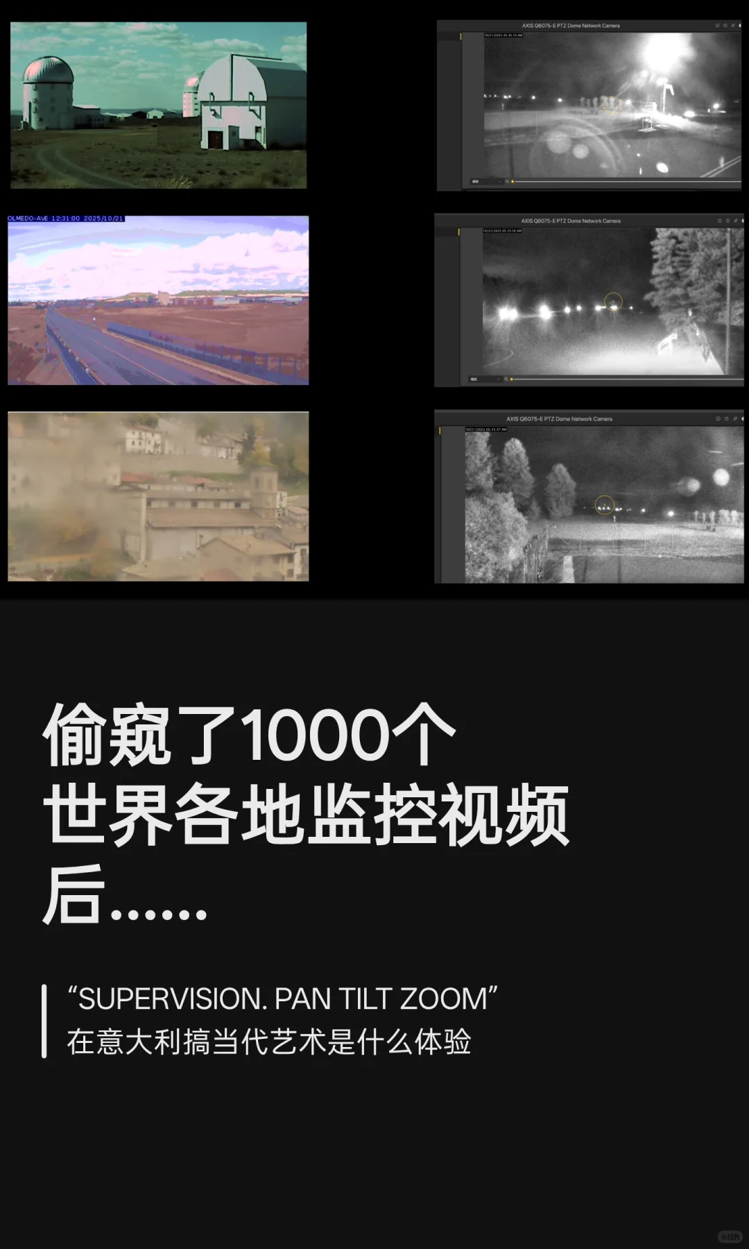 我偷窥了1000个世界各地监控视频后……