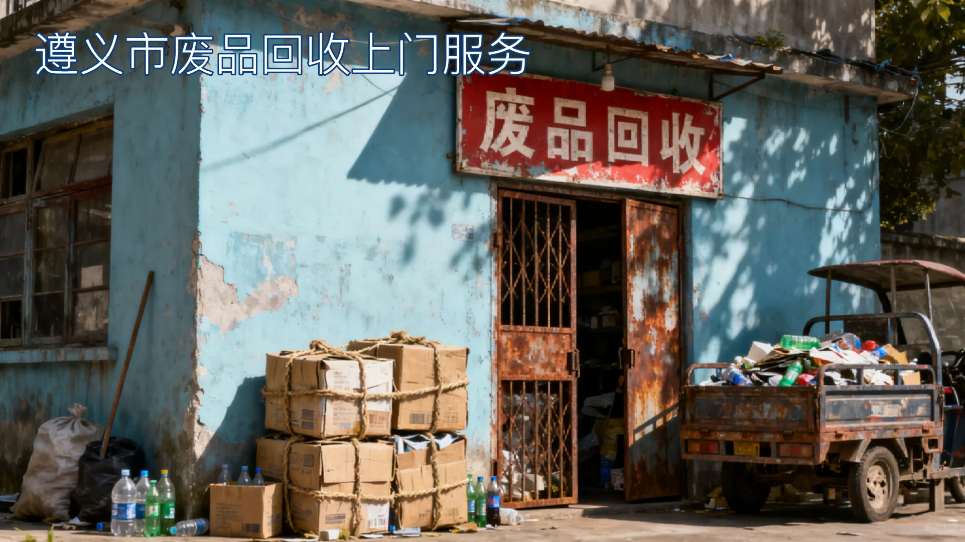 遵义废品别乱扔,一个电话变黄金!全市高价