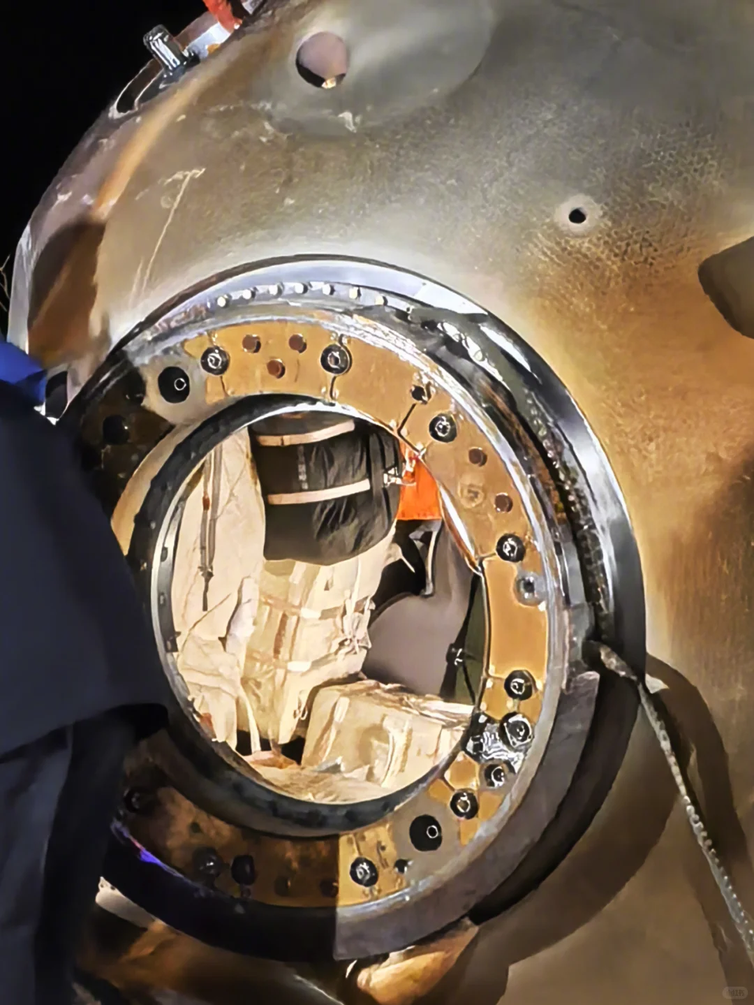 欢迎回球·回收现场