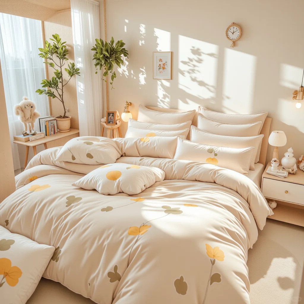 三分钟如何高效出床品图丨四件套丨含咒语