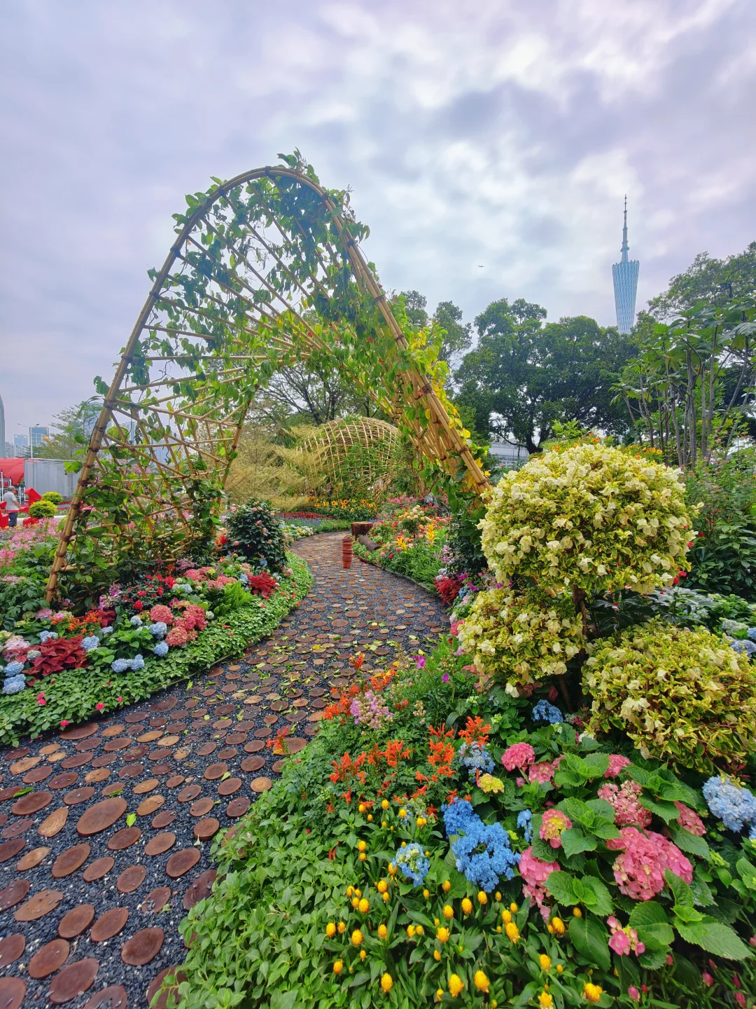 哇！！！广州果然是花城啊！靓爆啦！！