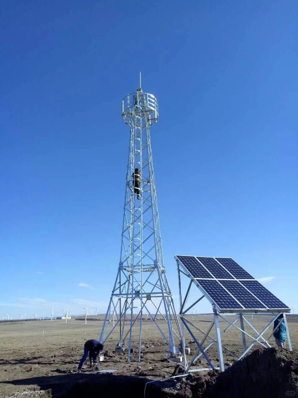 摄像视频监控铁塔