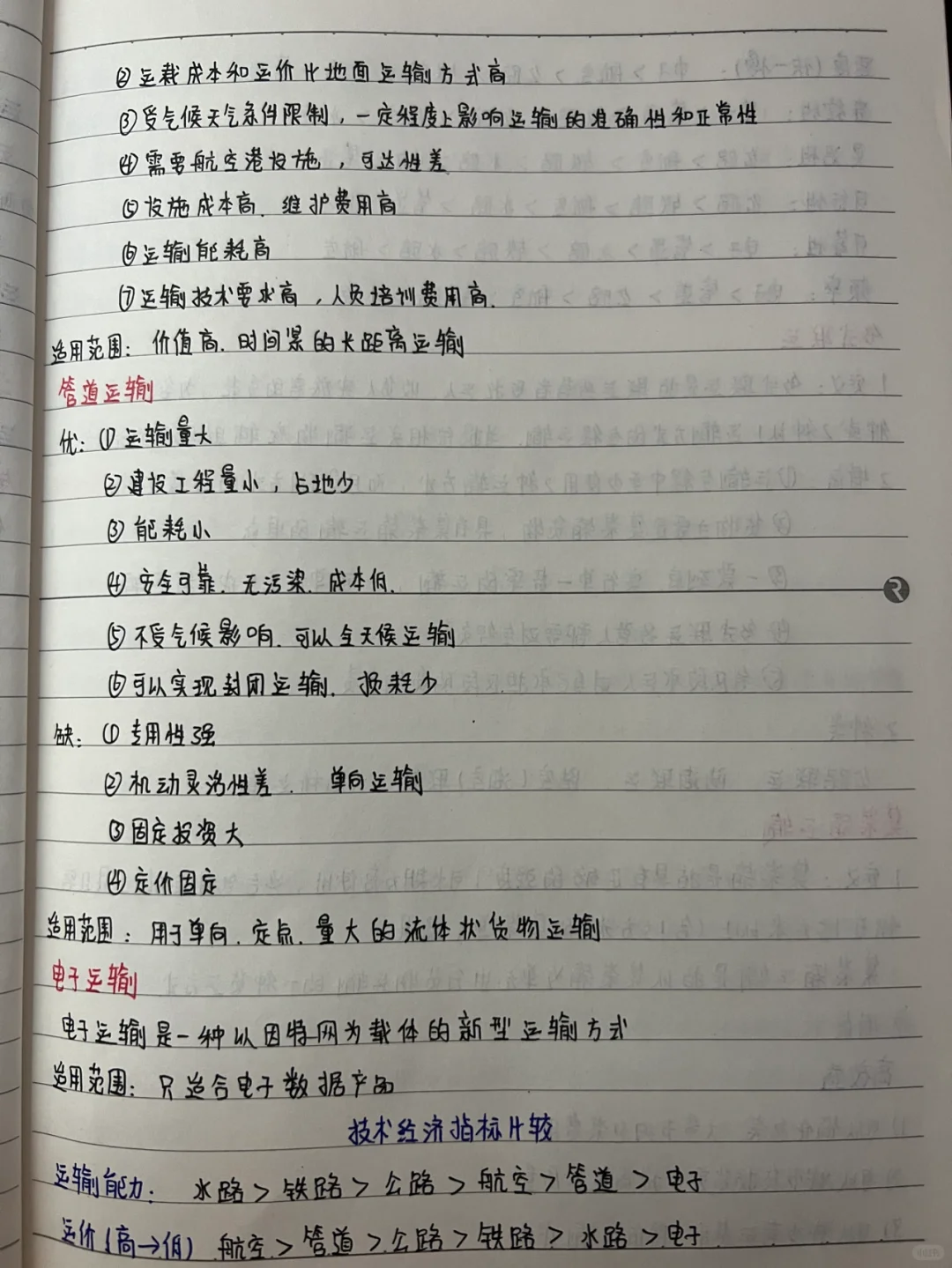 专升本/现代物流基础/运输