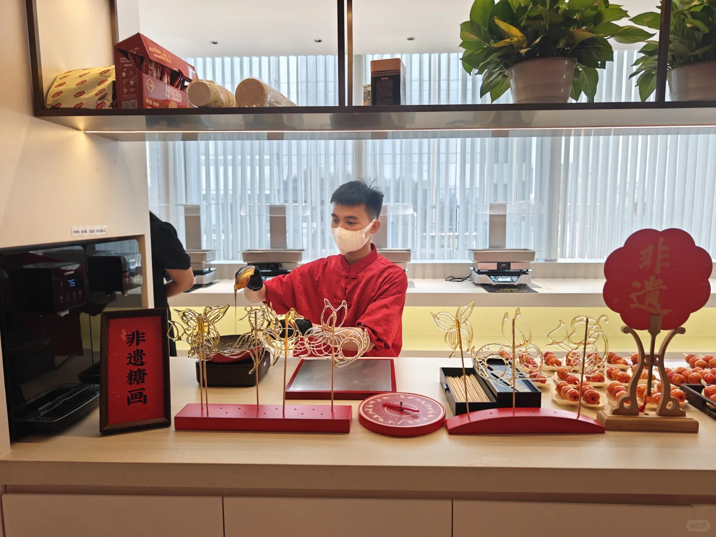 我在丸美MARUBI做糖画 | 广州品牌糖画老师