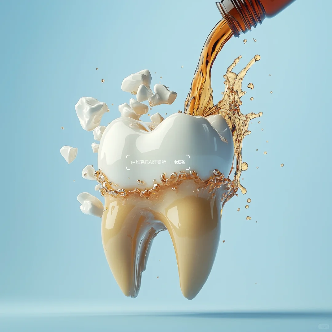 “喝”掉一颗牙?