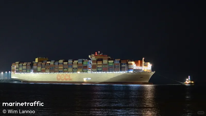 东方海外集装箱船舶