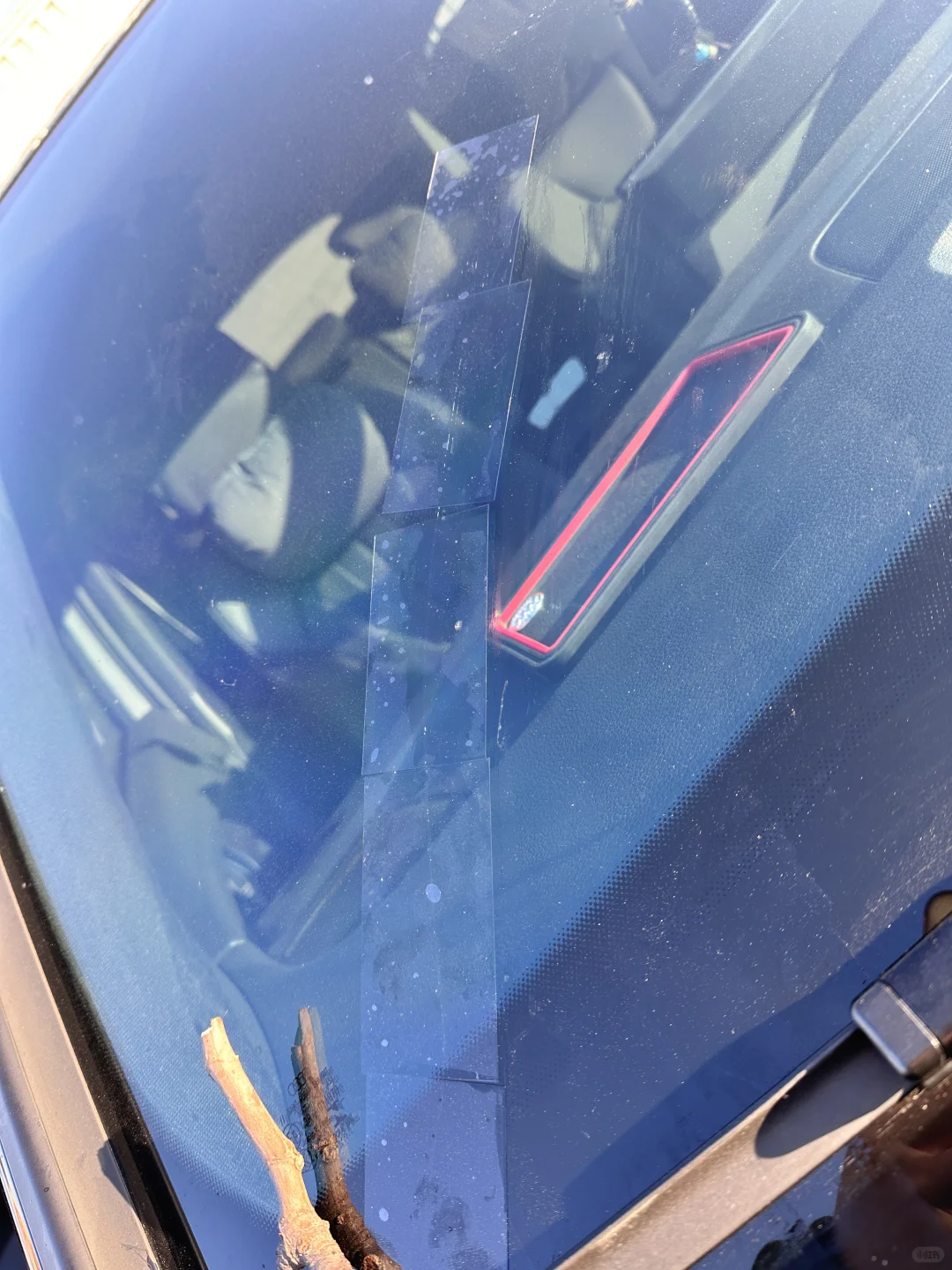 奥迪Q5L前档玻璃修复