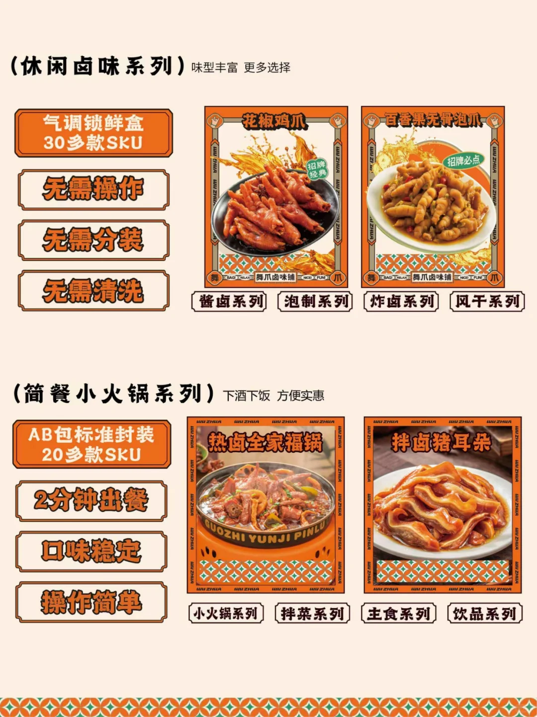 舞爪卤味源头工厂，欢迎订货/咨询?