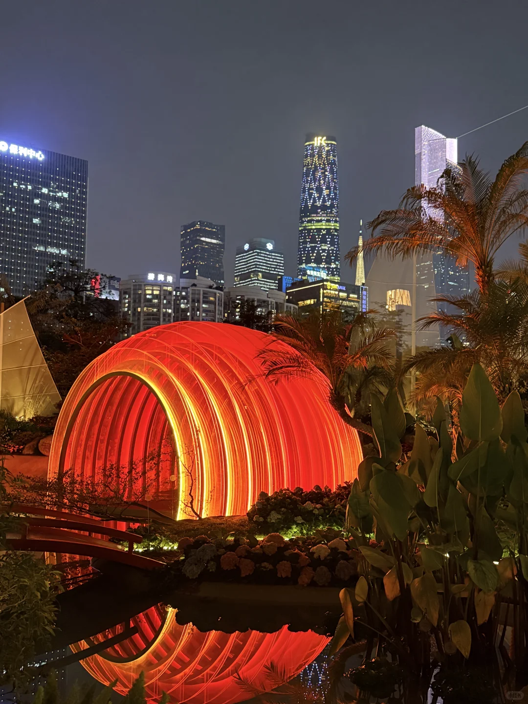 亮灯了！！广州的浪漫是花城给的！！