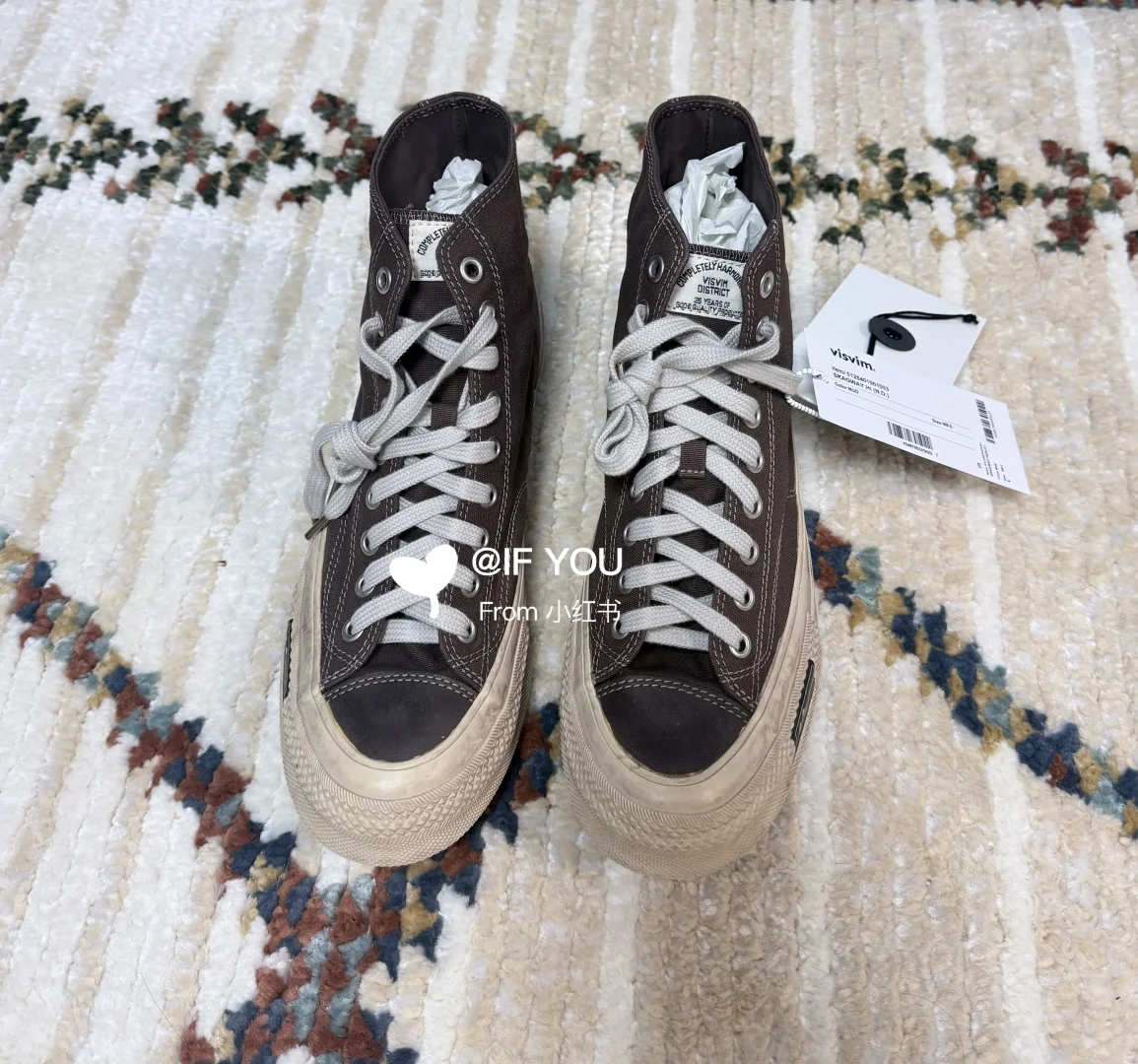 VISVIM泥染展会二番实物