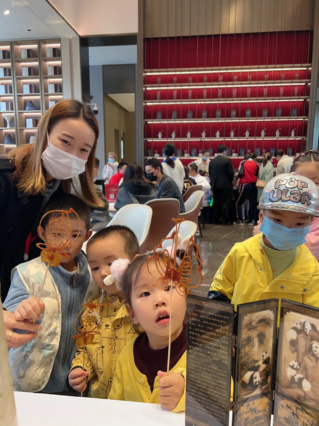 500请的糖画老师现场氛围太好了