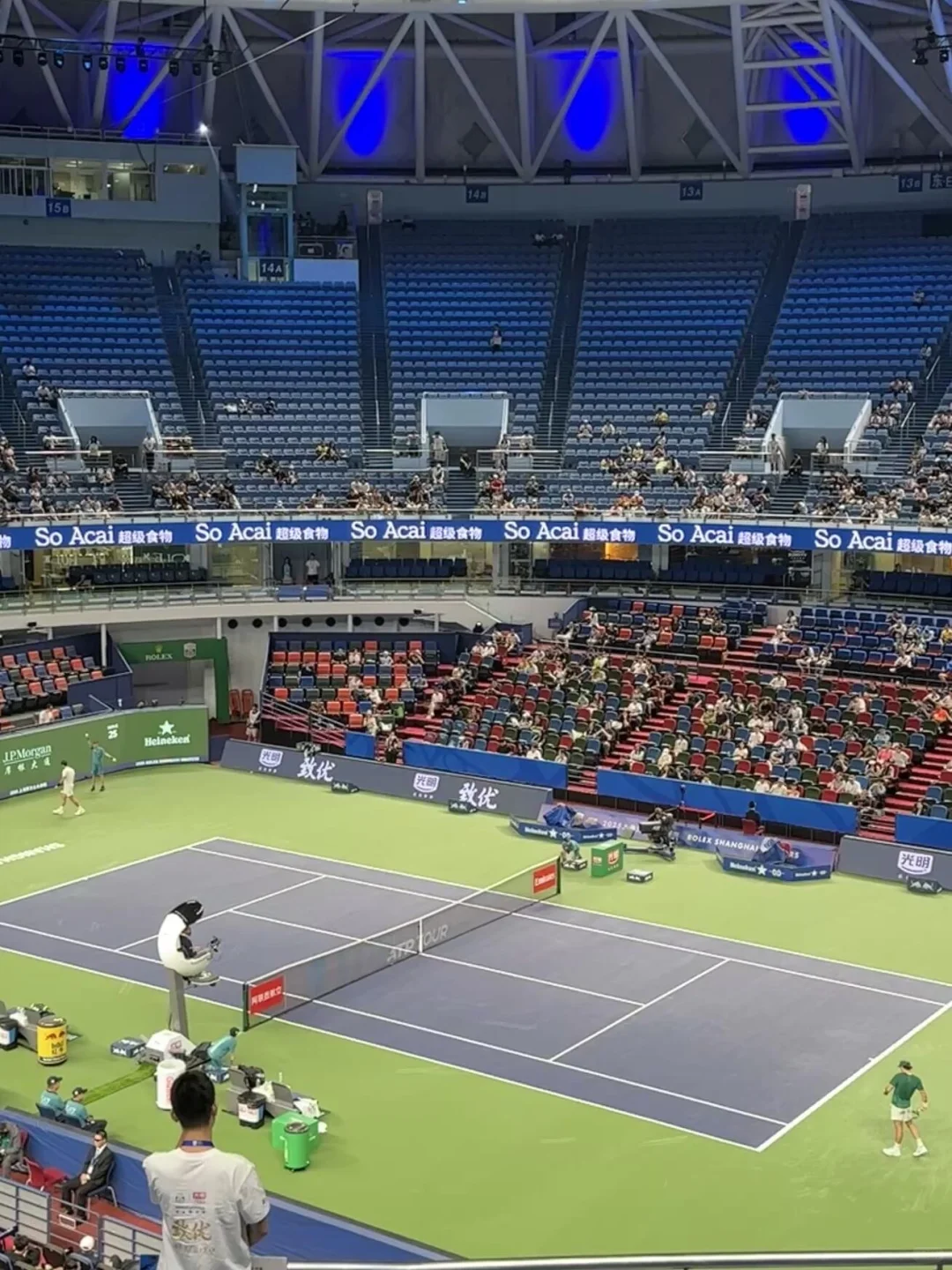 和大师赛一拍即合的高能量shot!看赛不疲惫