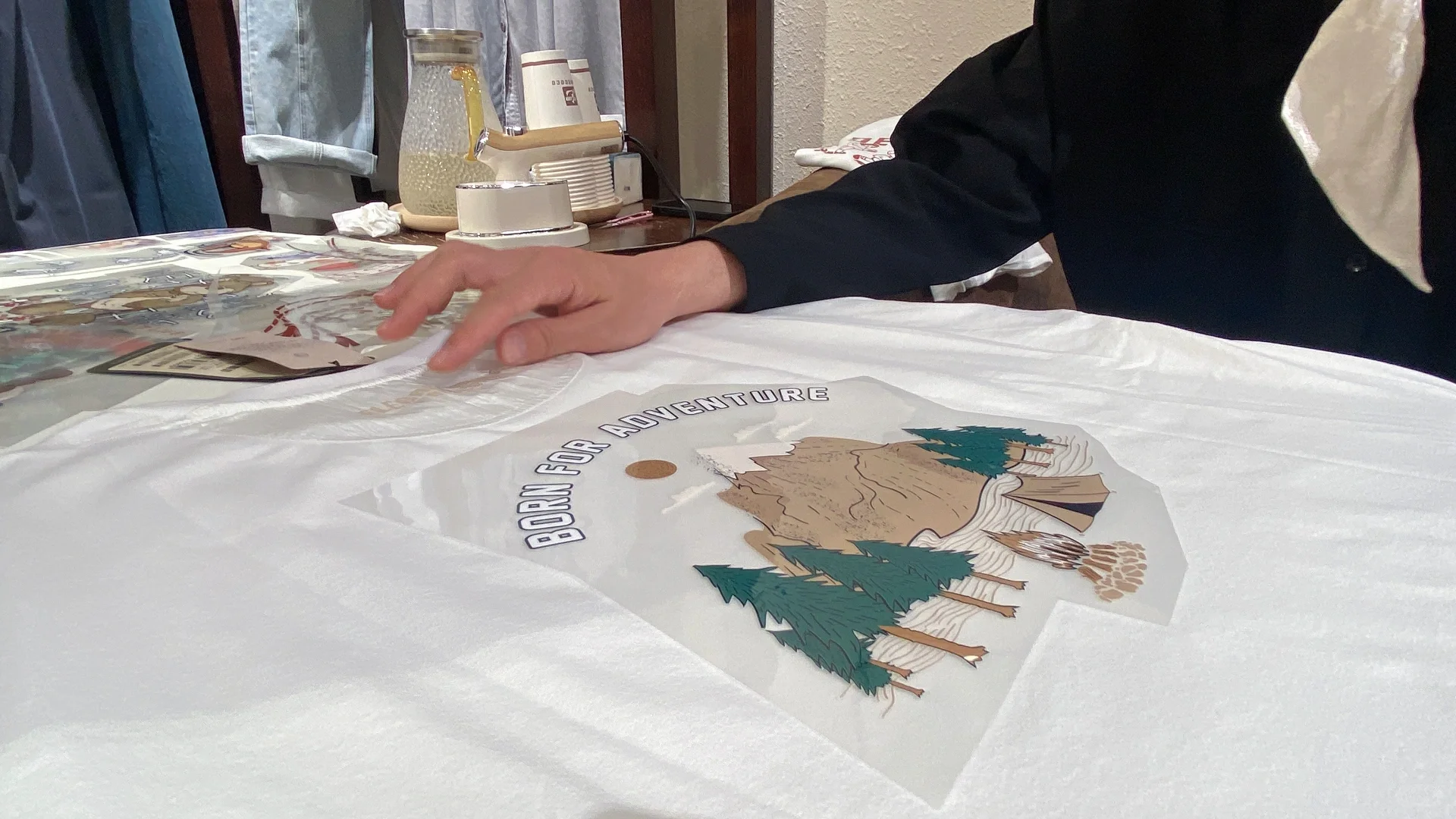 手工烫印 热转印DIY｜T恤包包大变身