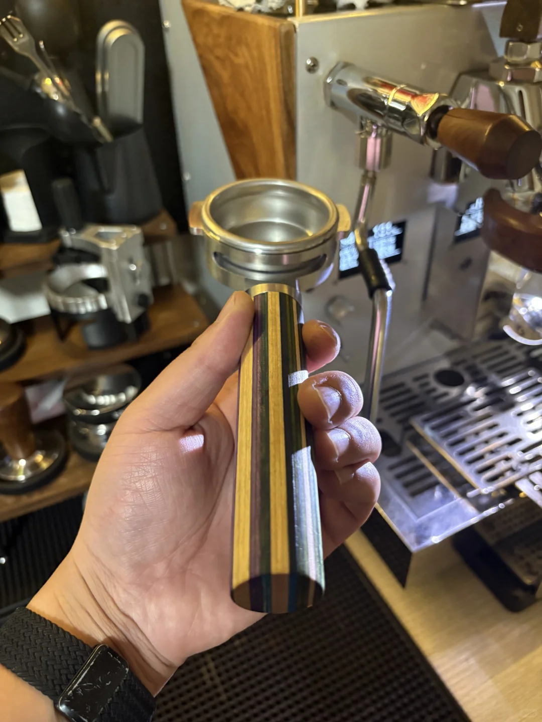 DIY咖啡手柄出炉！我的咖啡角终于有“专属款