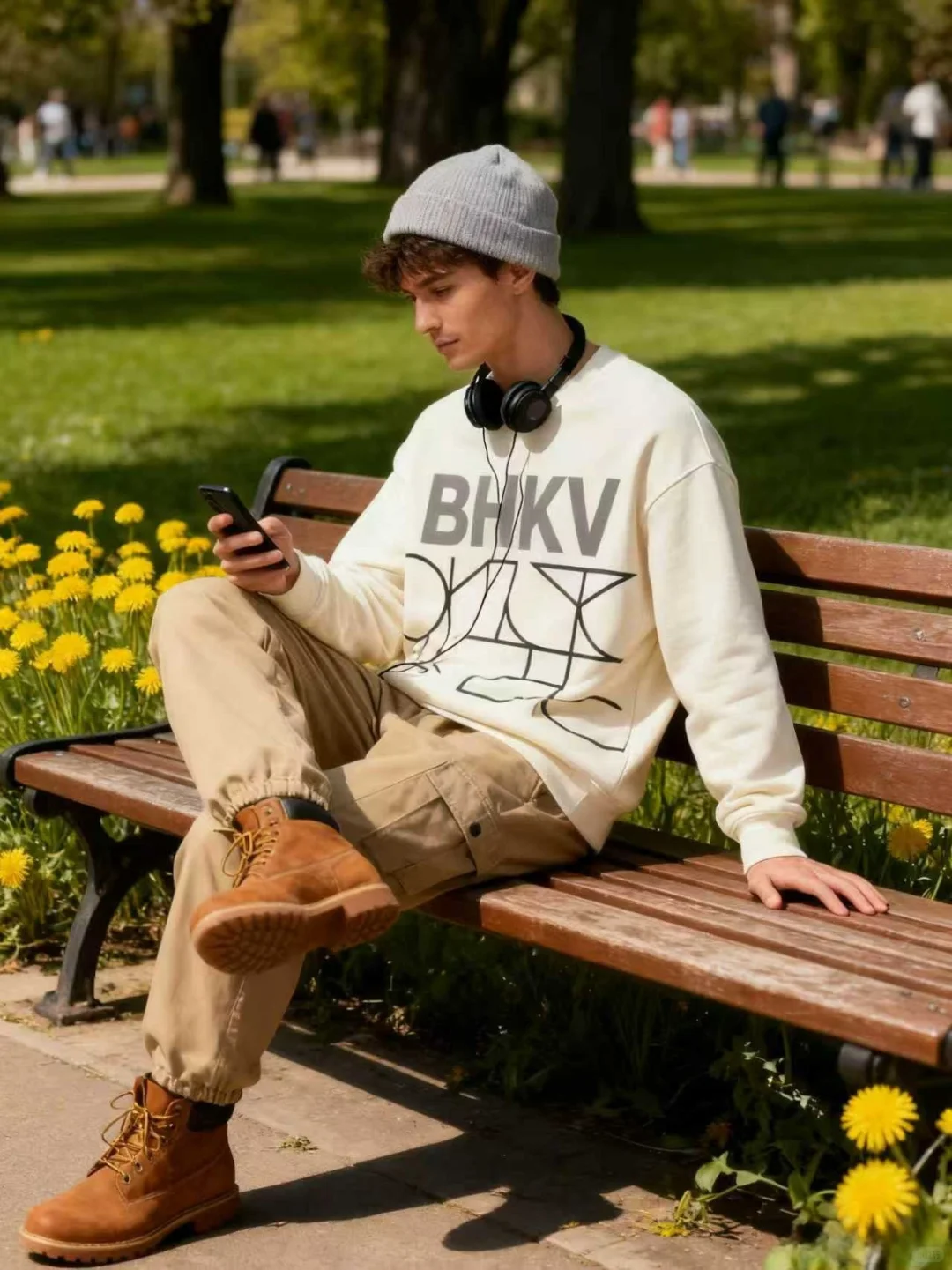 冬天卫衣穿搭分享、