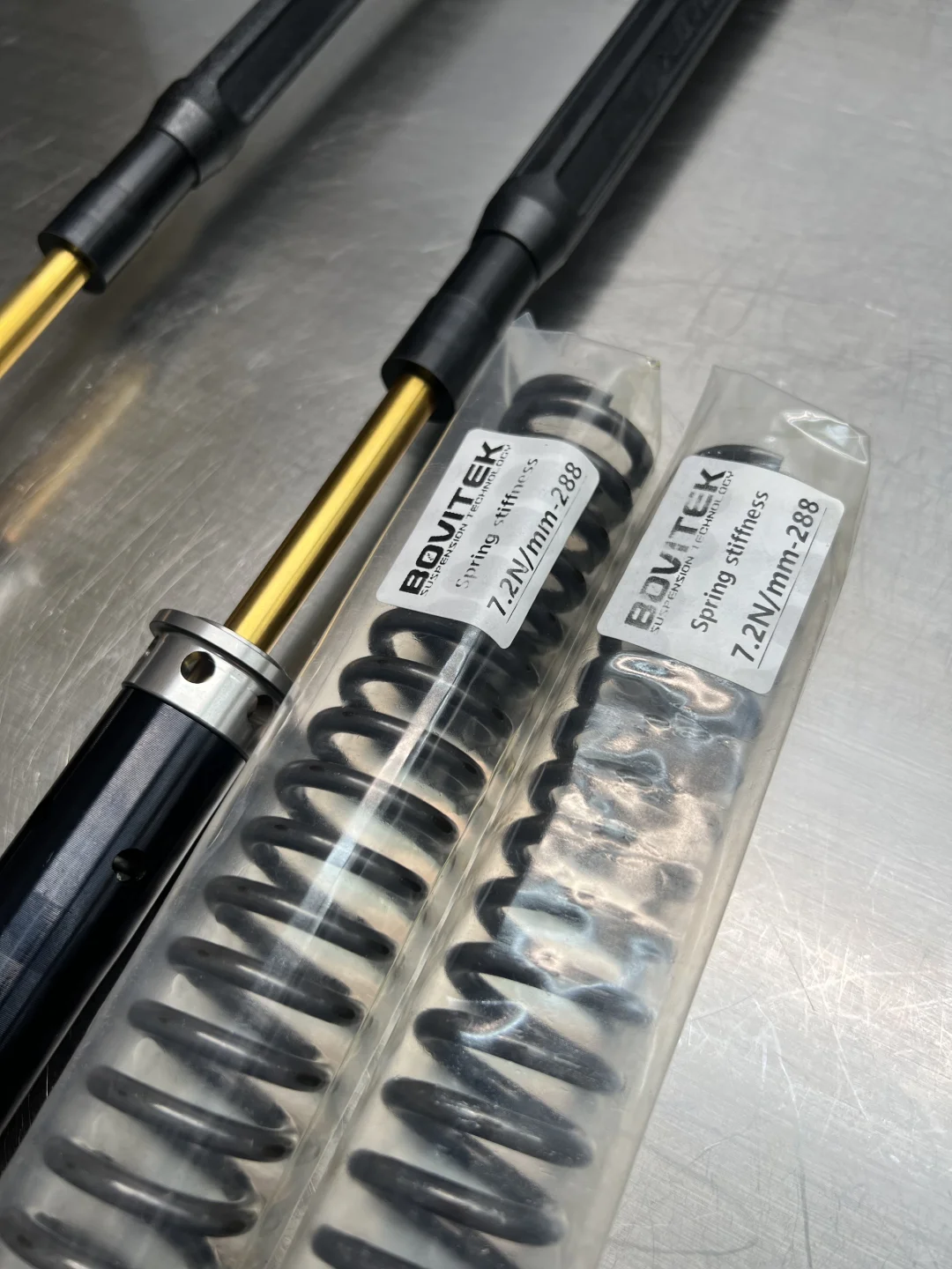 KTM duke790升级BOVITEK前避震叉芯