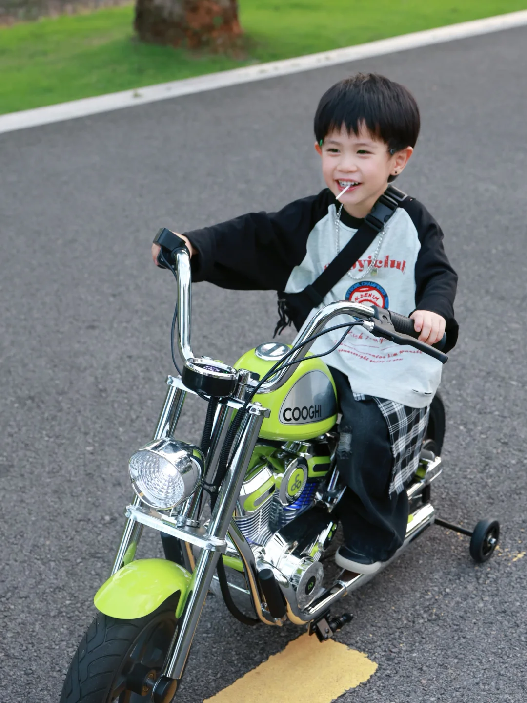 全款拿下鹅子人生中第一辆摩托车！