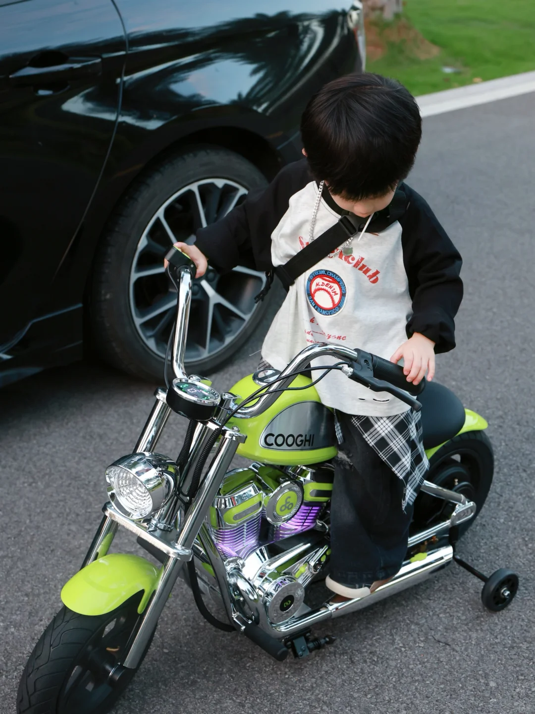 全款拿下鹅子人生中第一辆摩托车！