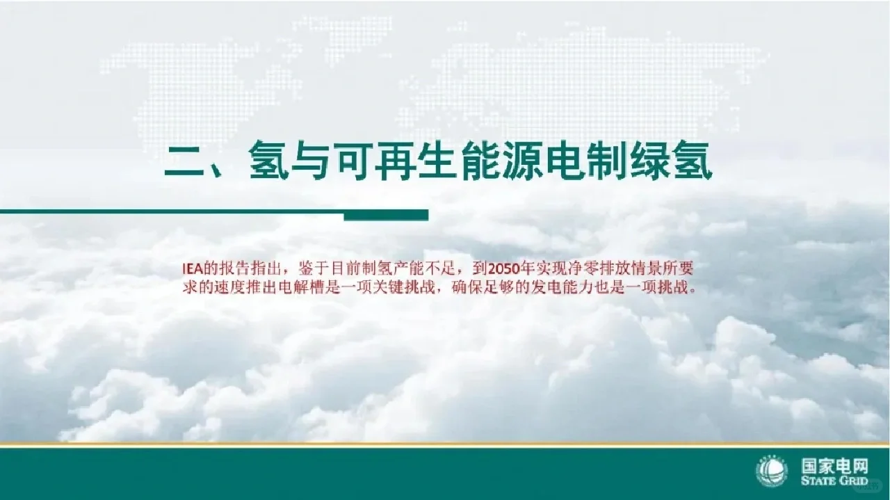 2060年可再生能源制氢占中国氢气比例多少？