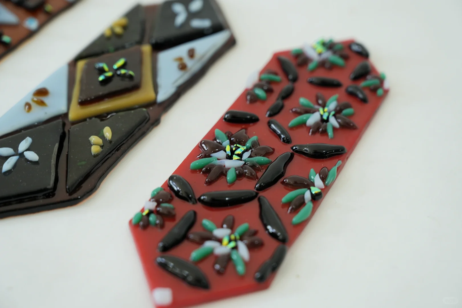 玻璃热熔实验|敦煌纹饰与材料研究