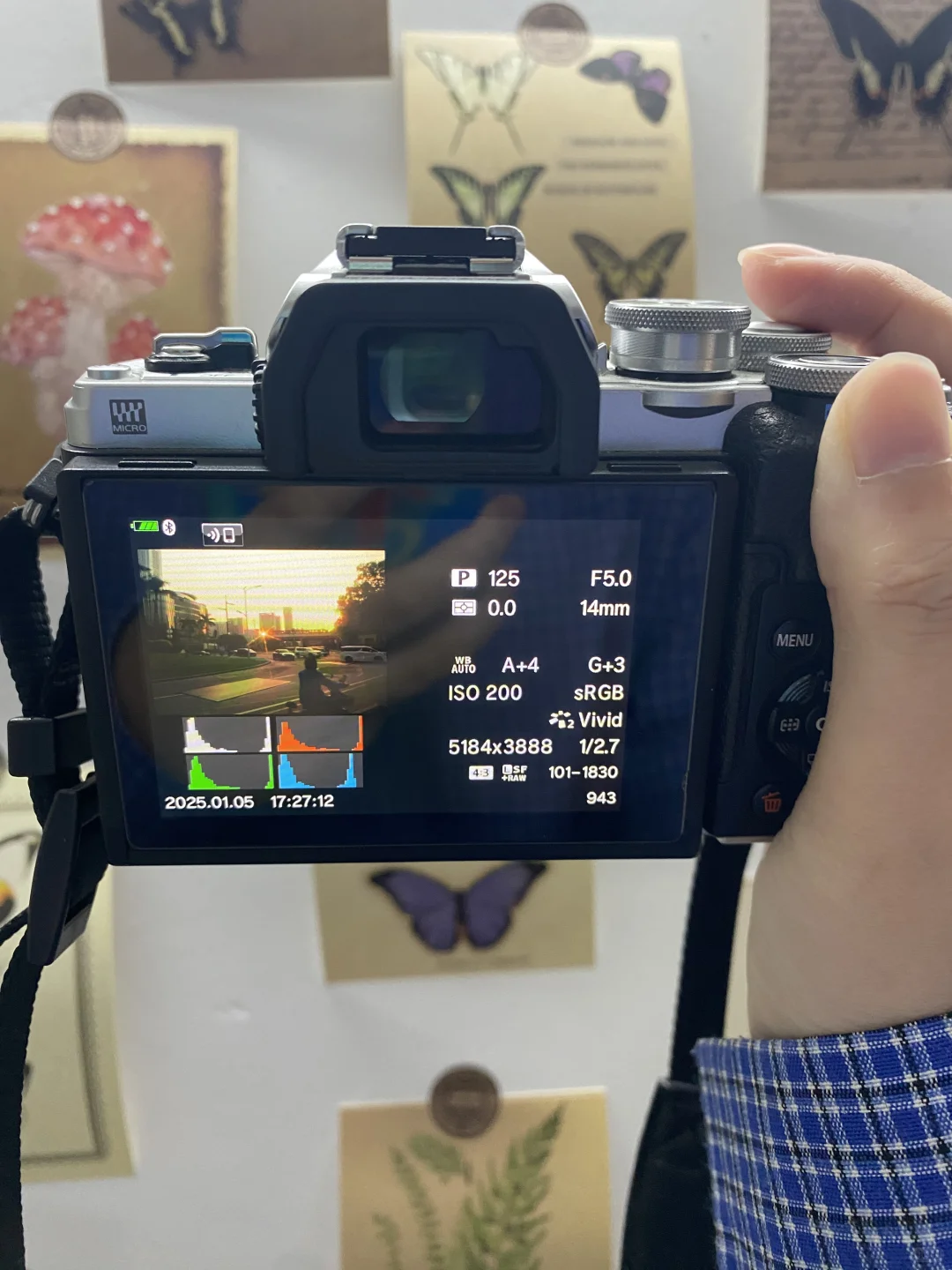 奥林巴斯拍到的电影画面