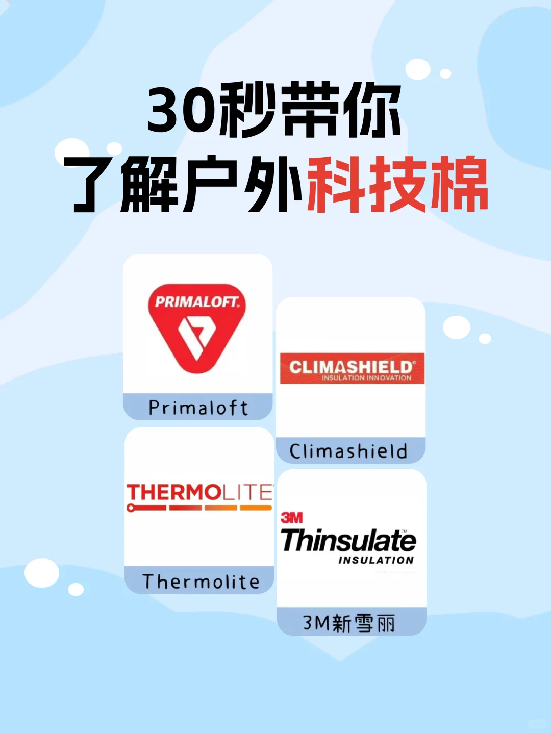 30秒‼️看懂科技棉?