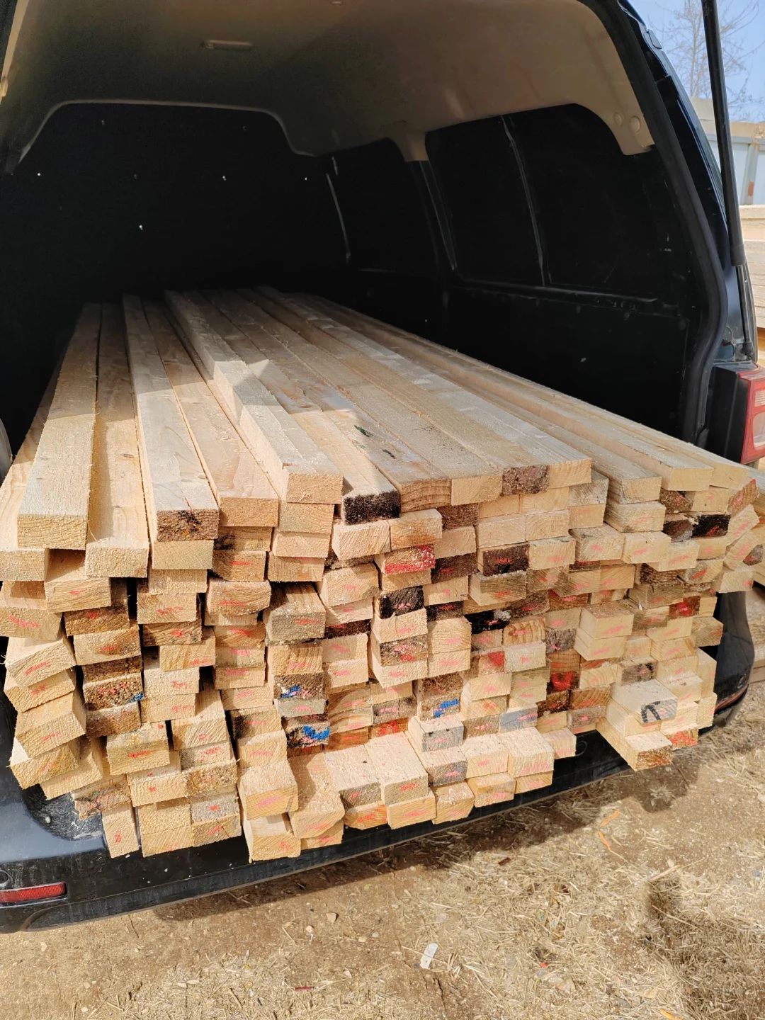 北京建筑木方加工定制批发清水模板竹胶板