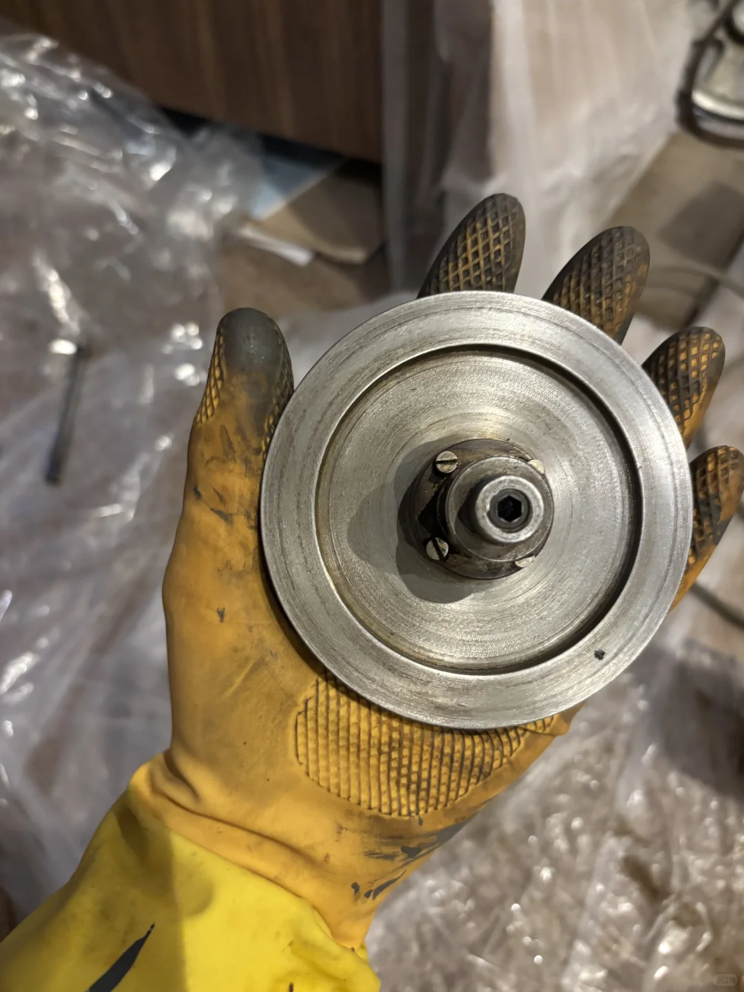 英国古董工具-铣床翻修