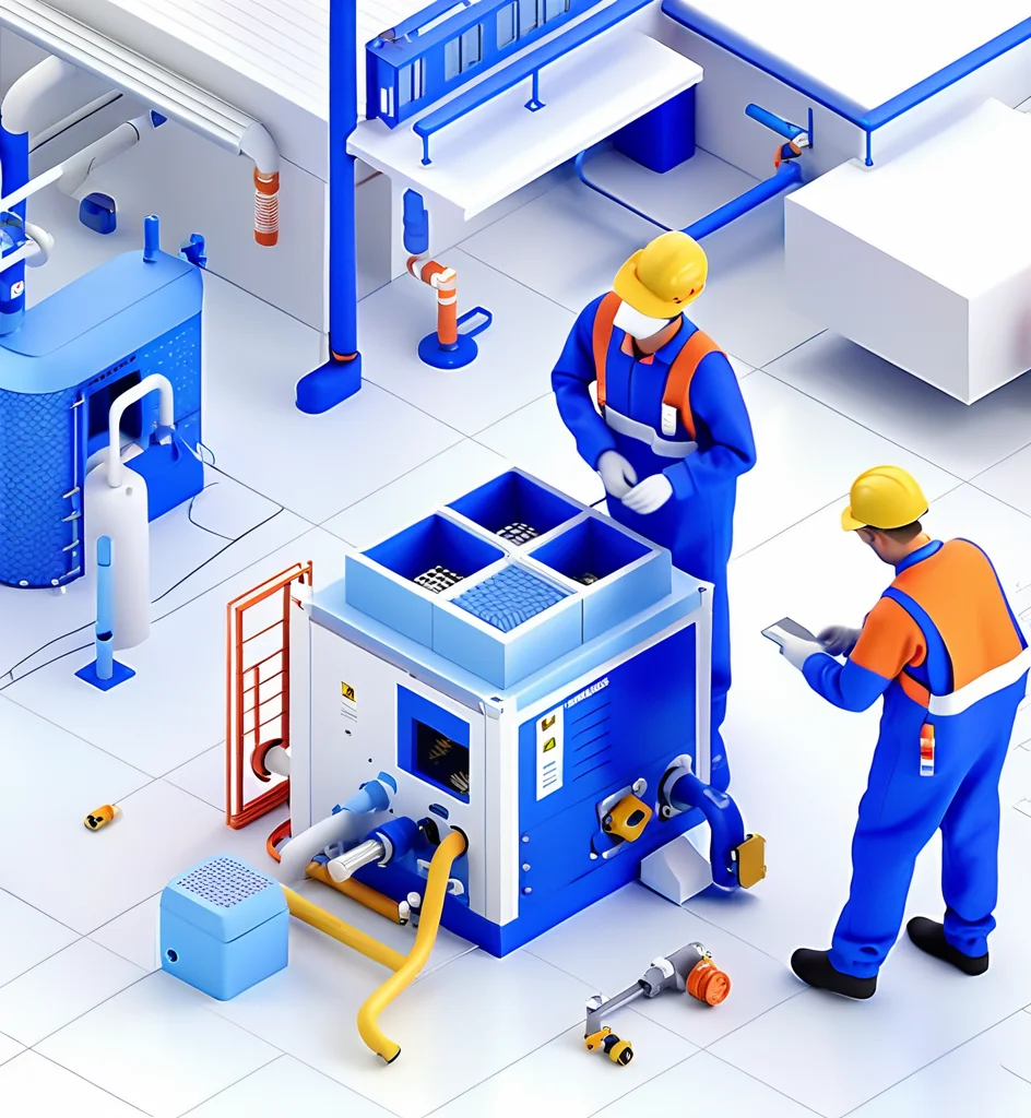 AI生成的B端工厂产线场景（附提示词）