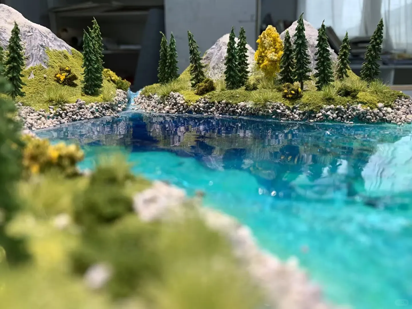 粘土微缩模型-喀斯特地貌