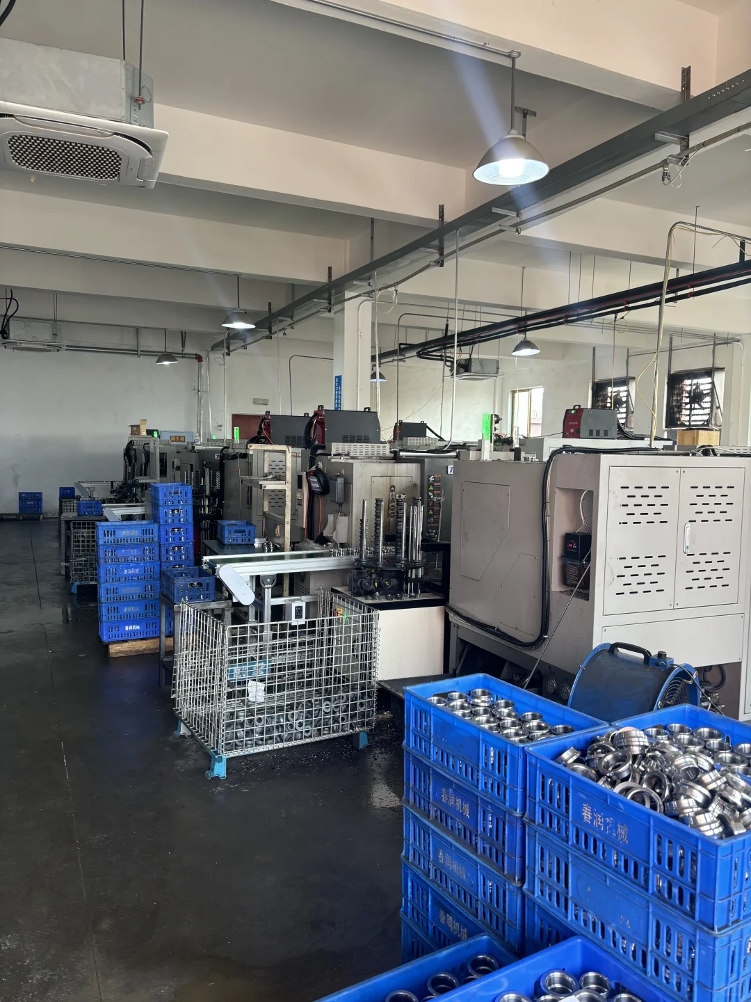 自家机加工厂招聘自动化线操作工