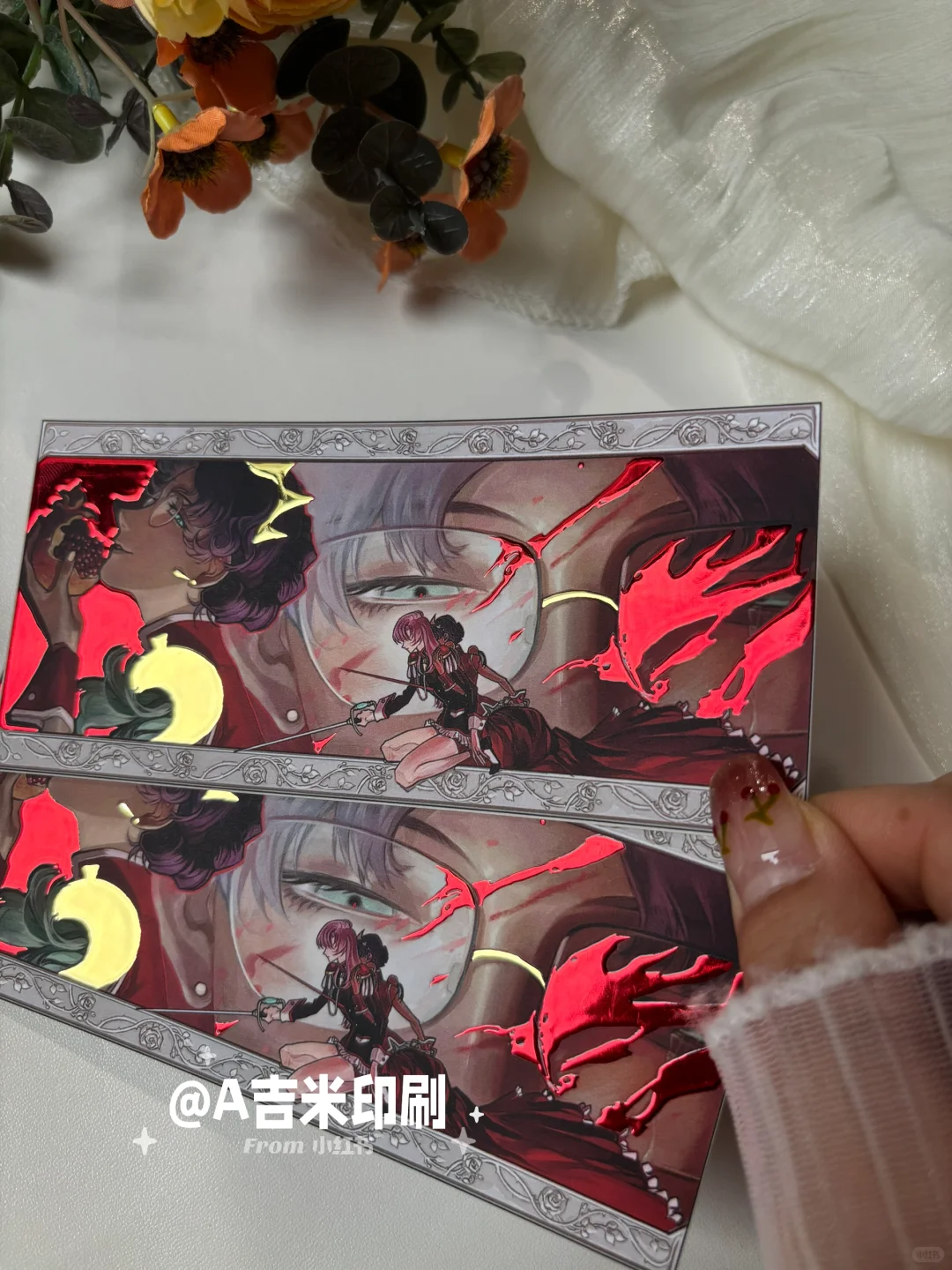 绝美！浮雕立体冷烫