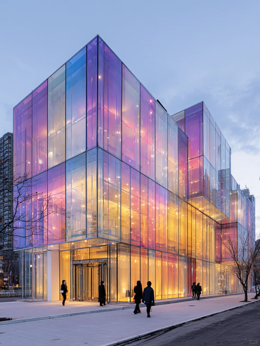 Midjourney|玻璃里的中式殿堂