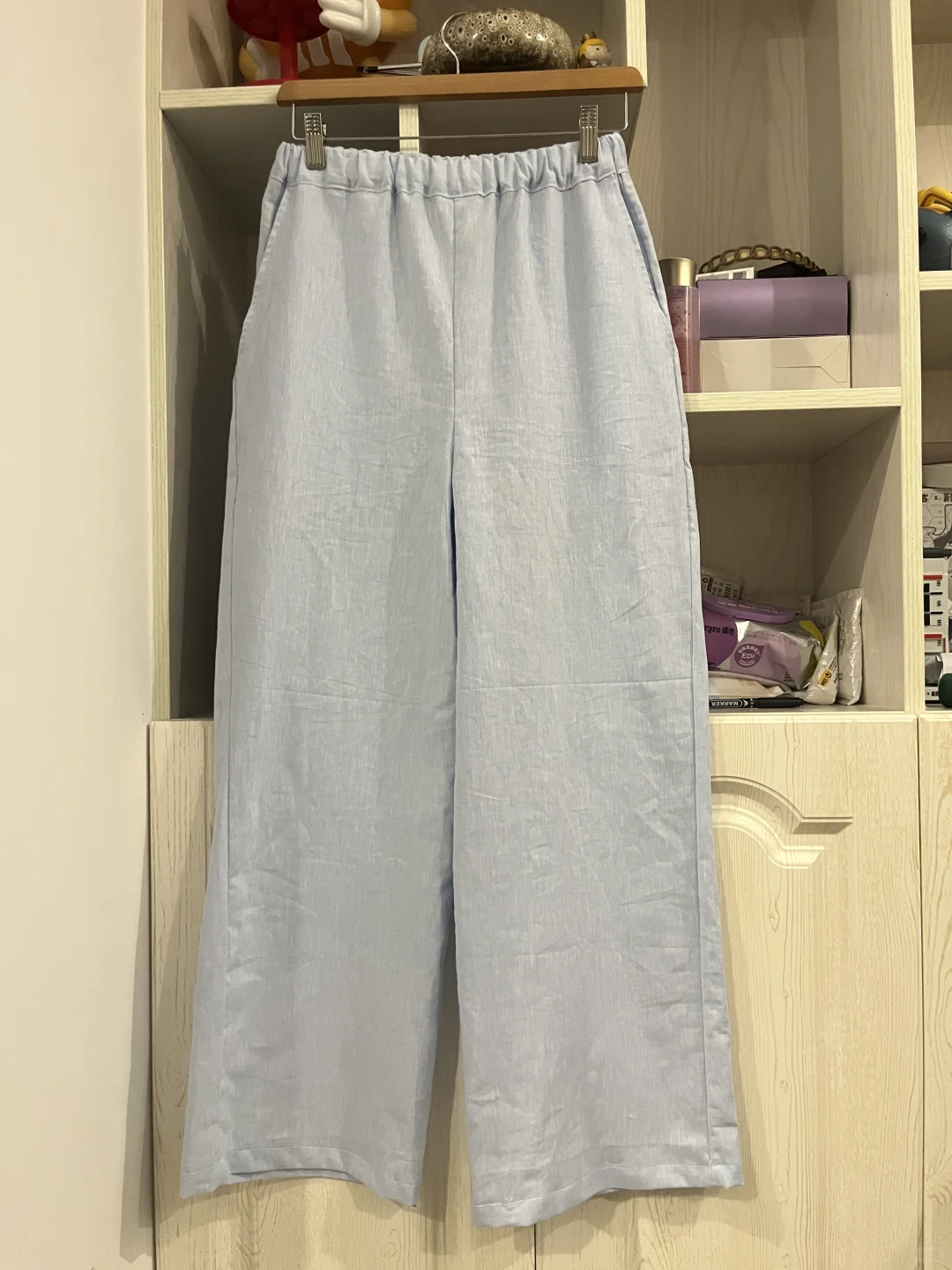 缝纫?记录：不太宽的汉麻宽裤（附裁剪图）