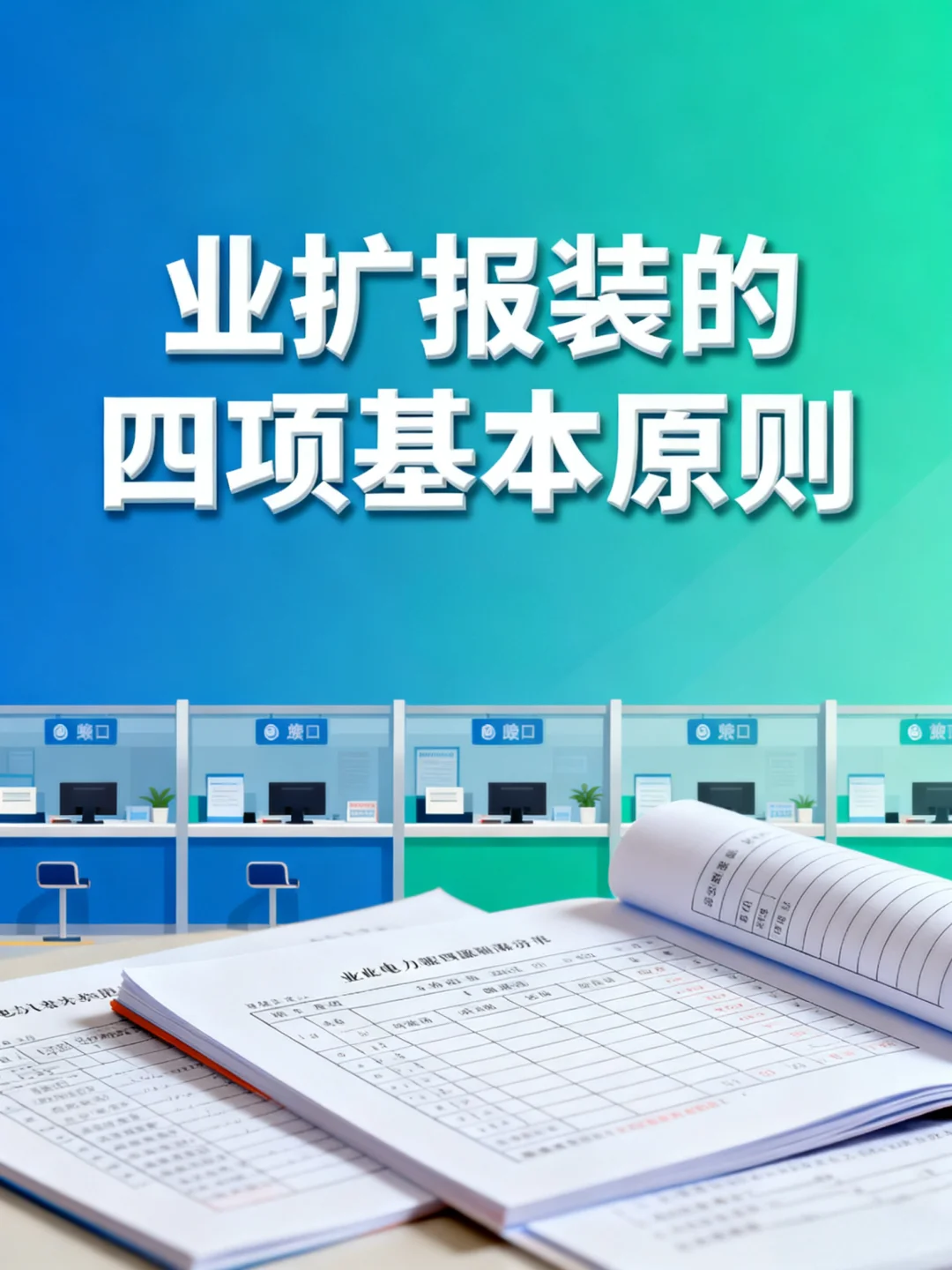 业扩报装的四项基本原则