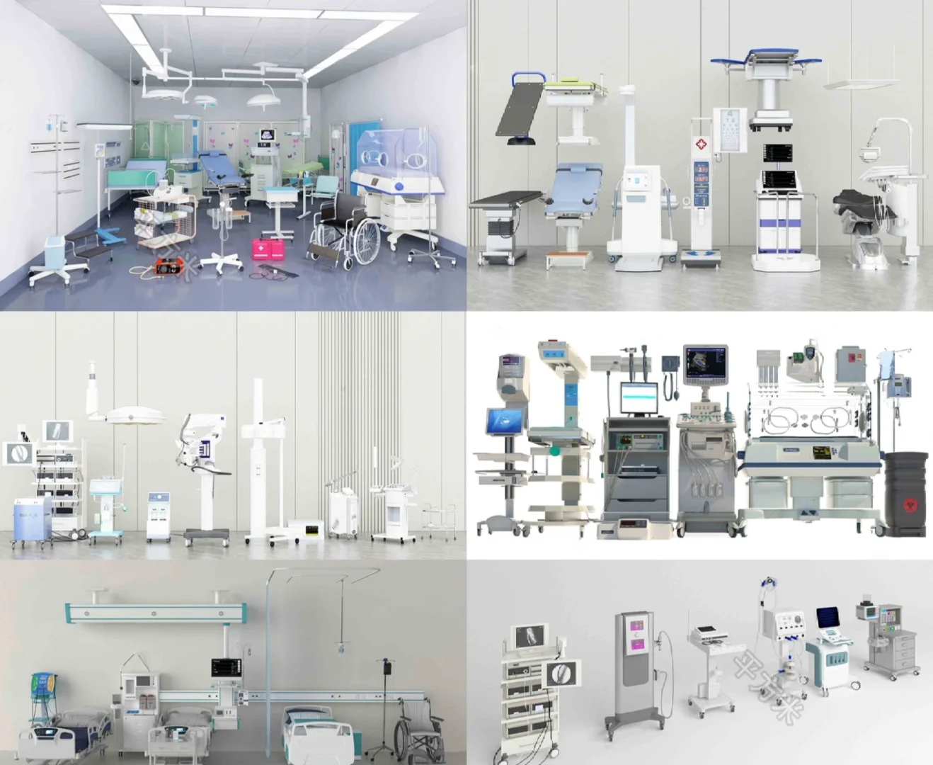 3DMAX|医疗设备3D模型