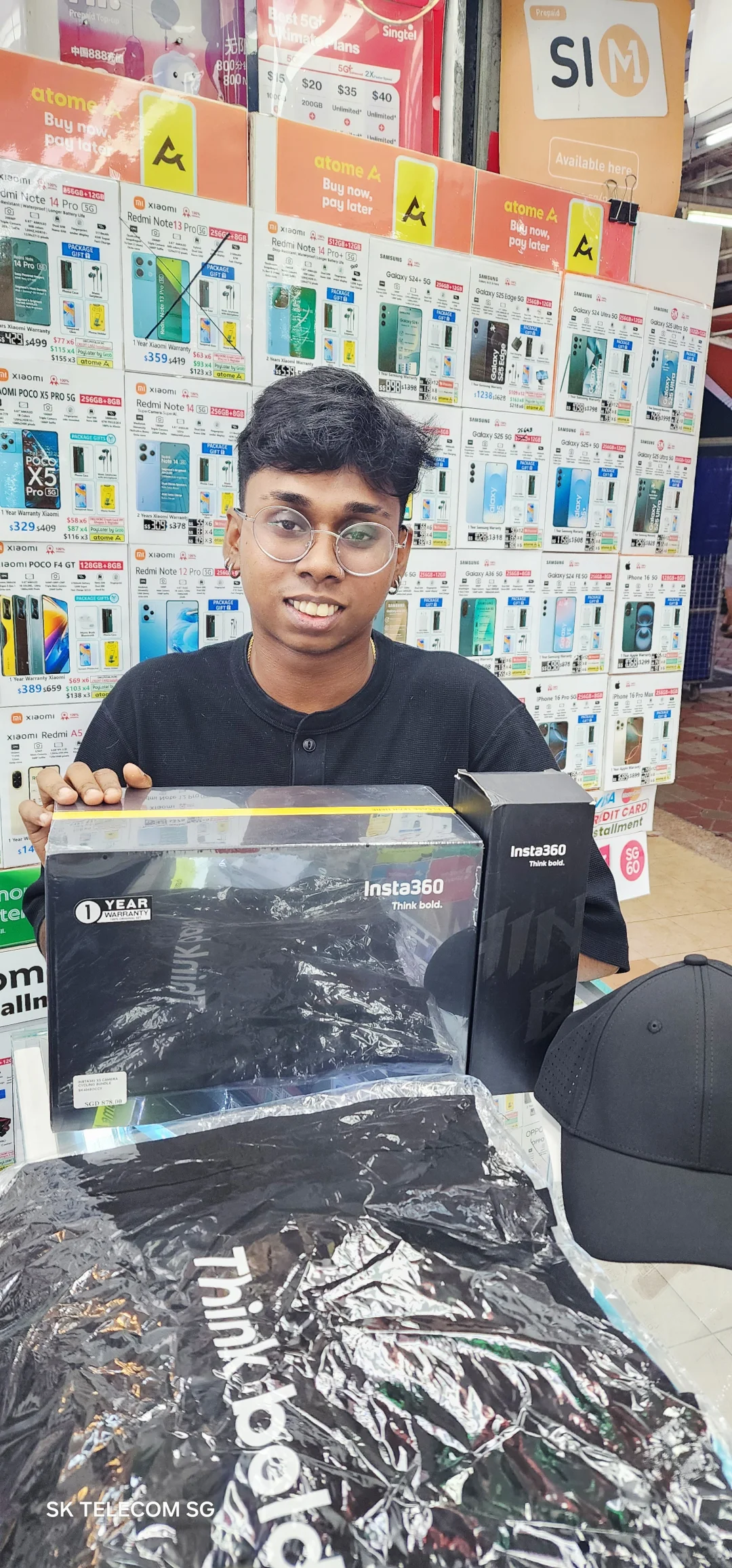 我在SK科技购买了影石360 ACE PRO2！