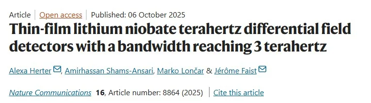 哈佛Marko Lončar组最新铌酸锂光子学