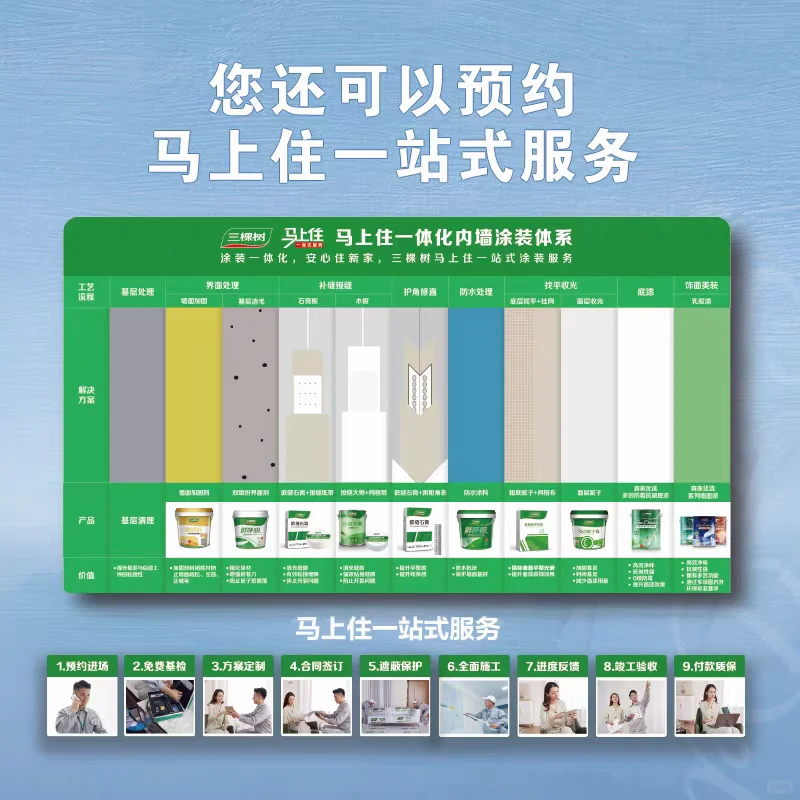 三棵树森家甄选硅藻防霉