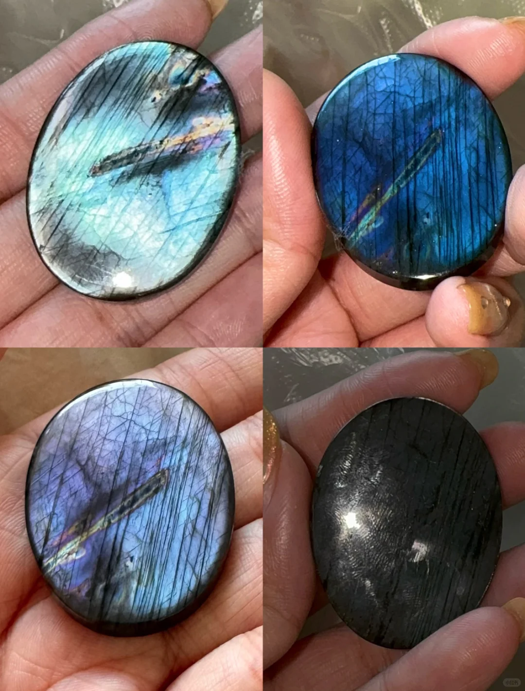 “变脸”拉长石