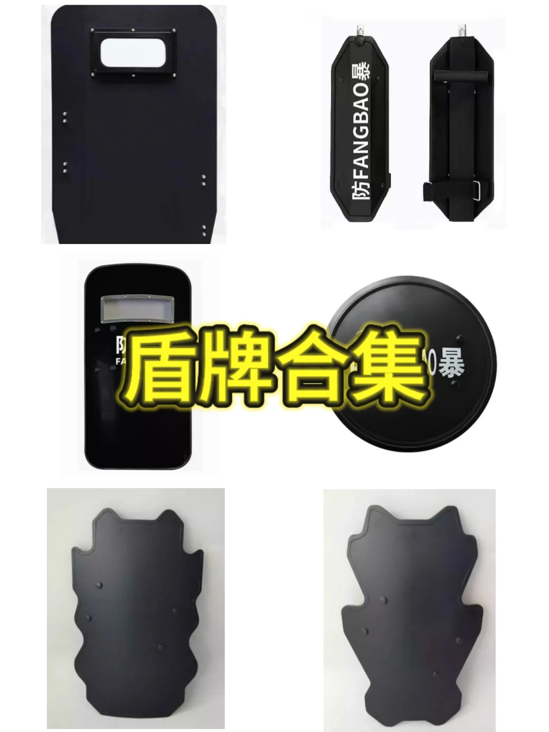 防暴盾牌和防弹盾牌